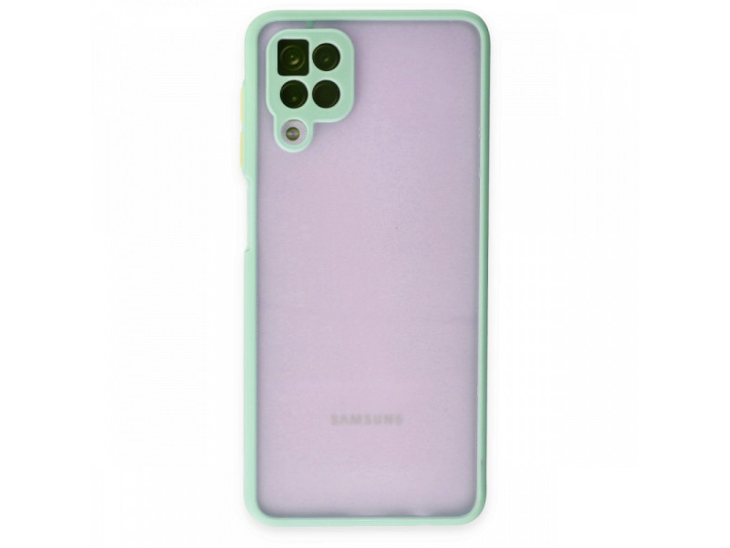Newface Samsung Galaxy M12 Kılıf Montreal Silikon Kapak - Turkuaz