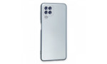 Newface Samsung Galaxy M22 Kılıf Nano içi Kadife Silikon - Sky Blue
