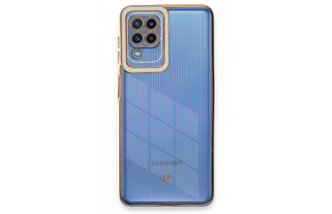 Newface Samsung Galaxy M32 Kılıf Liva Lens Silikon - Beyaz