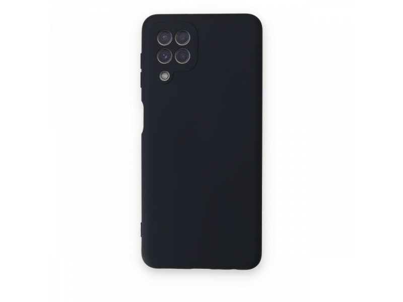 Newface Samsung Galaxy M32 Kılıf Nano içi Kadife Silikon - Lacivert