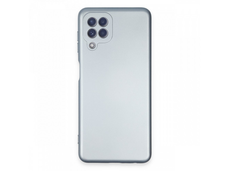 Newface Samsung Galaxy M32 Kılıf Nano içi Kadife Silikon - Sky Blue