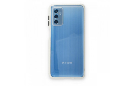 Newface Samsung Galaxy M52 5G Kılıf Miami Şeffaf Silikon - Şeffaf