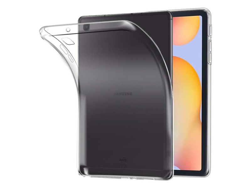 Newface Samsung Galaxy P610 Tab S6 Lite 10.4 Kılıf Tablet Şeffaf Silikon