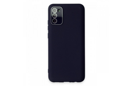 Newface Samsung Galaxy S20 FE Kılıf Lansman Glass Kapak - Lacivert