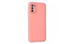 Newface Samsung Galaxy S20 FE Kılıf Lansman Glass Kapak - Pembe