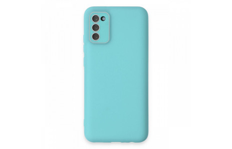 Newface Samsung Galaxy S20 FE Kılıf Lansman Glass Kapak - Turkuaz