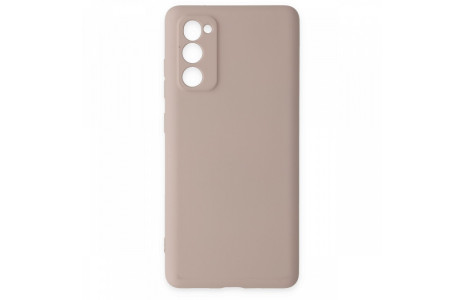 Newface Samsung Galaxy S20 FE Kılıf Nano içi Kadife Silikon - Pudra