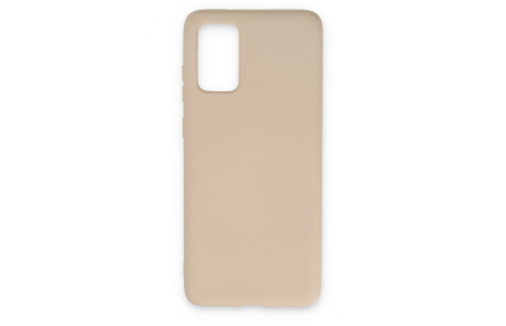 Newface Samsung Galaxy S20 Kılıf Nano içi Kadife Silikon - Pudra
