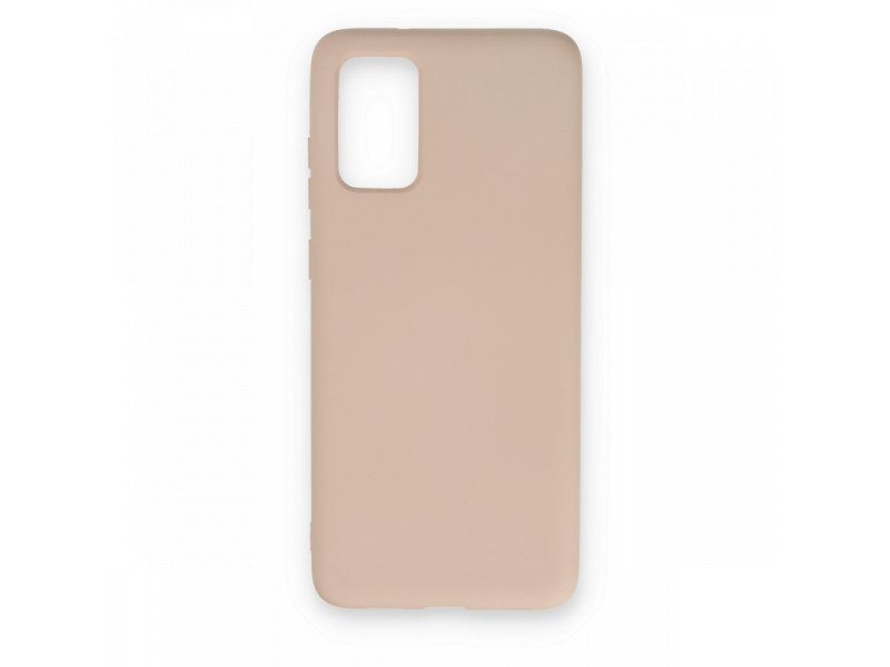 Newface Samsung Galaxy S20 Plus Kılıf Nano içi Kadife Silikon - Pudra