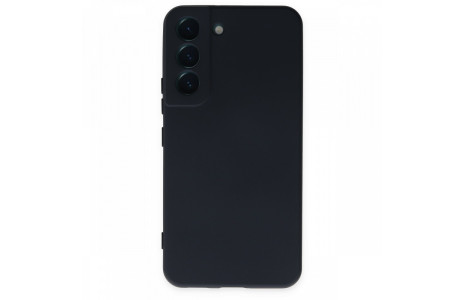 Newface Samsung Galaxy S22 Kılıf Nano içi Kadife Silikon - Lacivert