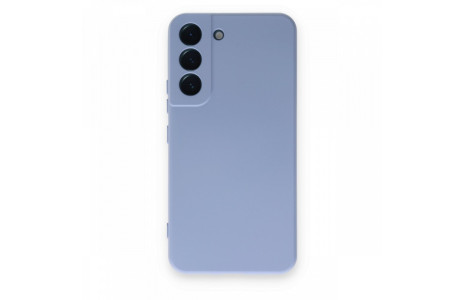 Newface Samsung Galaxy S22 Kılıf Nano içi Kadife Silikon - Lila