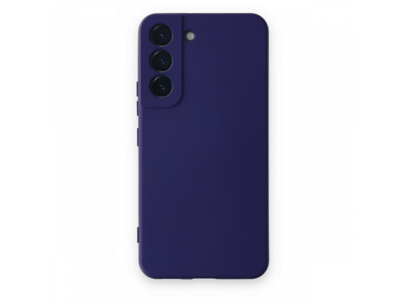Newface Samsung Galaxy S22 Kılıf Nano içi Kadife Silikon - Mor