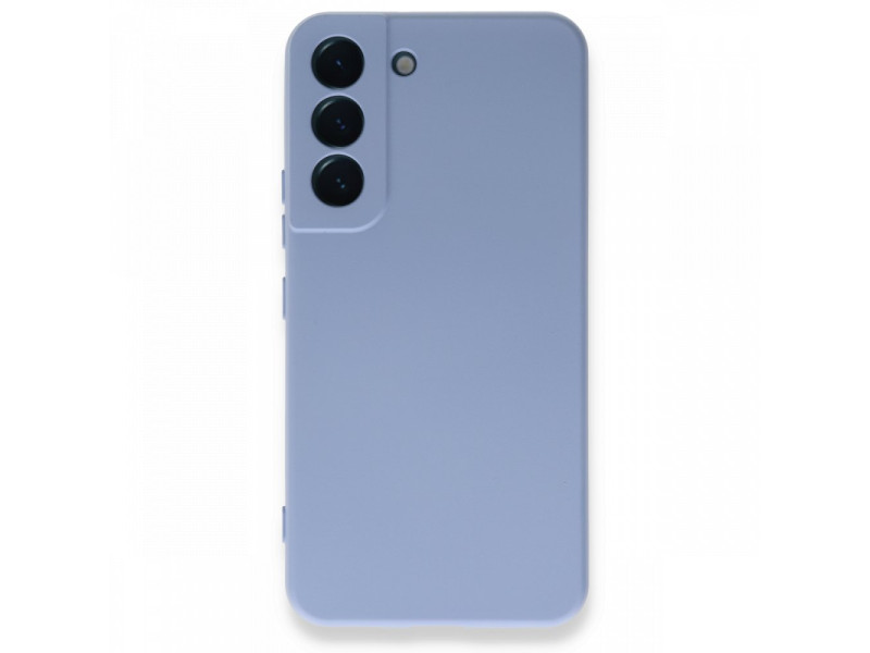 Newface Samsung Galaxy S22 Plus Kılıf Nano içi Kadife Silikon - Lila