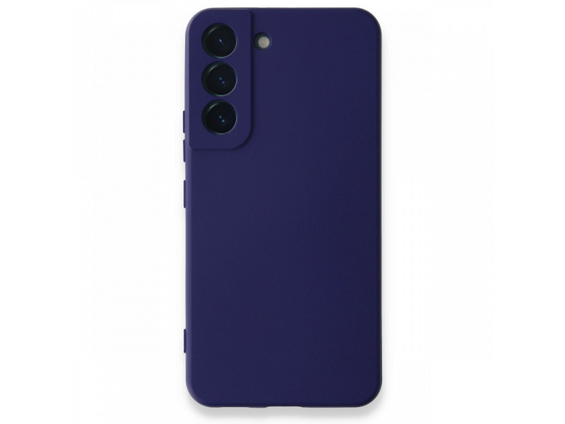 Newface Samsung Galaxy S22 Plus Kılıf Nano içi Kadife Silikon - Mor