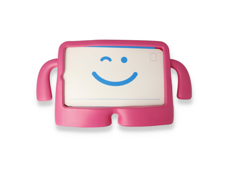 Newface Samsung Galaxy X200 Tab A8 10.5 Kılıf Karakter Tablet Silikon - Pembe