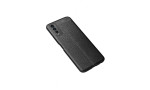 Newface Vivo Y11S Kılıf Focus Derili Silikon - Siyah