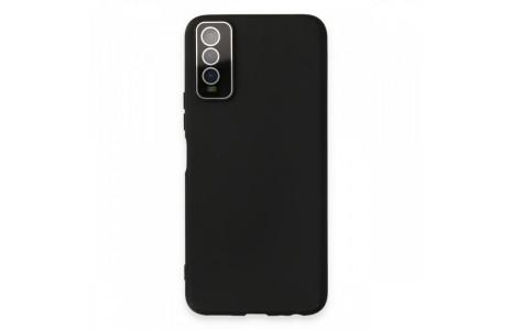 Newface Vivo Y11S Kılıf Lansman Glass Kapak - Siyah