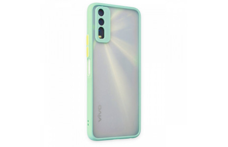 Newface Vivo Y11S Kılıf Montreal Silikon Kapak - Turkuaz