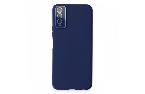Newface Vivo Y20 Kılıf Lansman Glass Kapak - Sky Blue