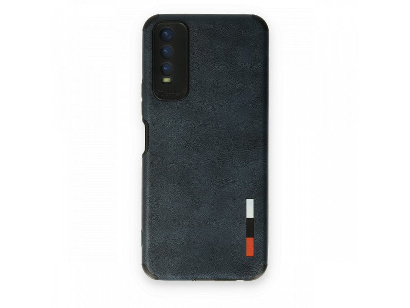 Newface Vivo Y20 Kılıf Loop Deri Silikon - Lacivert