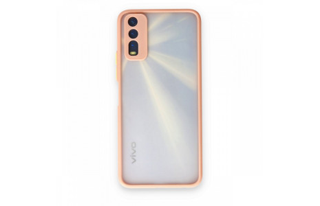 Newface Vivo Y20 Kılıf Montreal Silikon Kapak - Pembe