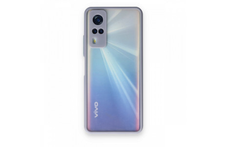 Newface Vivo Y51A Kılıf Montreal Silikon Kapak - Gri