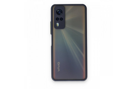 Newface Vivo Y51A Kılıf Montreal Silikon Kapak - Lacivert