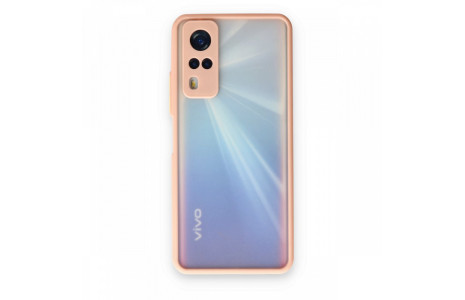 Newface Vivo Y51A Kılıf Montreal Silikon Kapak - Pembe
