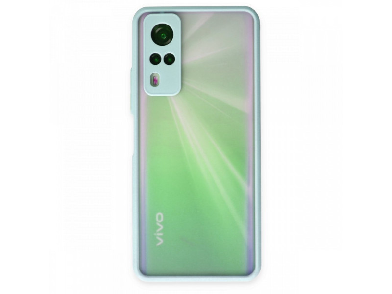 Newface Vivo Y51A Kılıf Montreal Silikon Kapak - Turkuaz