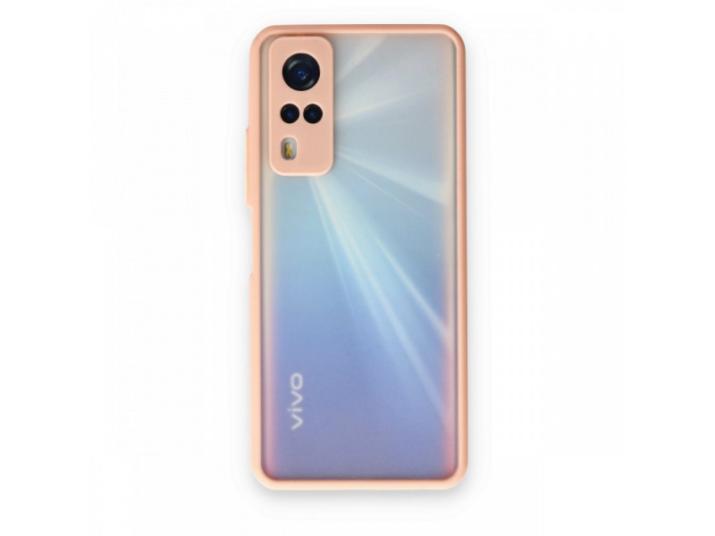 Newface Vivo Y53S Kılıf Montreal Silikon Kapak - Pembe