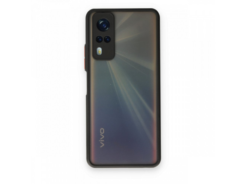 Newface Vivo Y53S Kılıf Montreal Silikon Kapak - Siyah