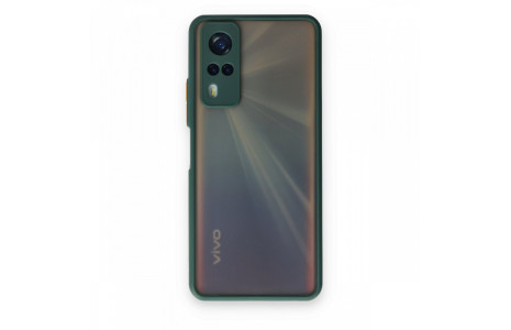 Newface Vivo Y53S Kılıf Montreal Silikon Kapak - Yeşil
