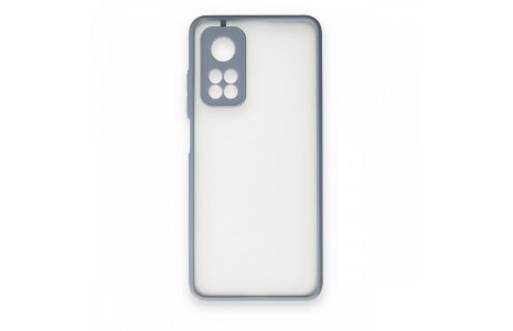 Newface Xiaomi Mi 10T Pro Kılıf Montreal Silikon Kapak - Gri