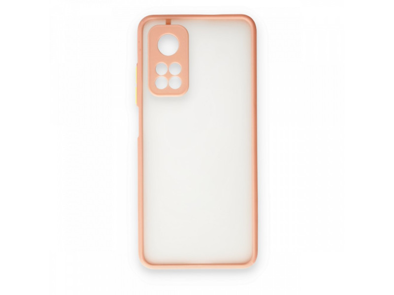 Newface Xiaomi Mi 10T Pro Kılıf Montreal Silikon Kapak - Pembe