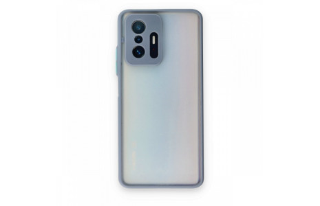 Newface Xiaomi Mi 11T Pro Kılıf Montreal Silikon Kapak - Gri
