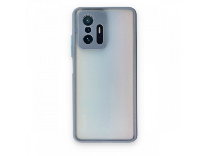 Newface Xiaomi Mi 11T Pro Kılıf Montreal Silikon Kapak - Gri