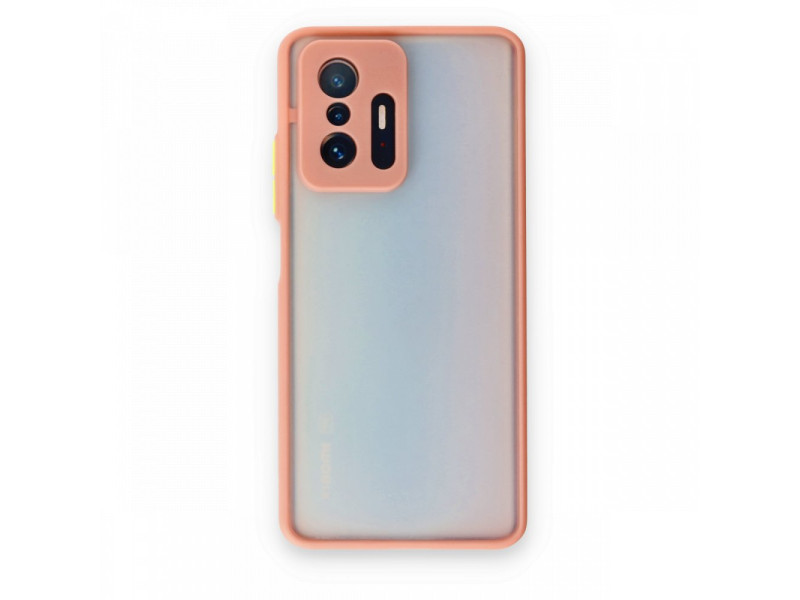 Newface Xiaomi Mi 11T Pro Kılıf Montreal Silikon Kapak - Pembe