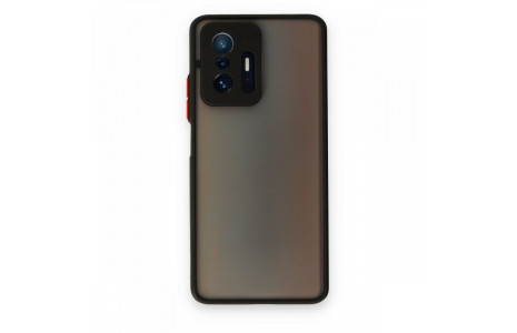 Newface Xiaomi Mi 11T Pro Kılıf Montreal Silikon Kapak - Siyah