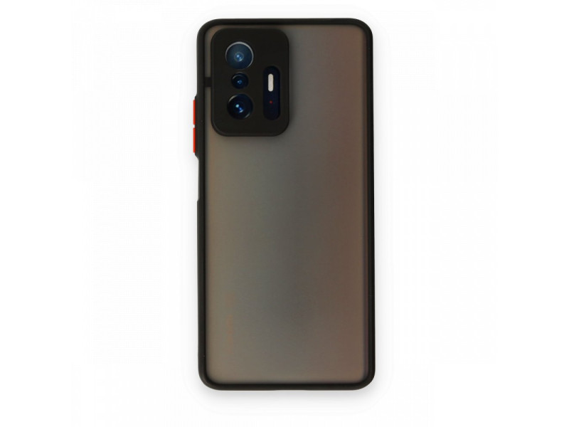 Newface Xiaomi Mi 11T Pro Kılıf Montreal Silikon Kapak - Siyah