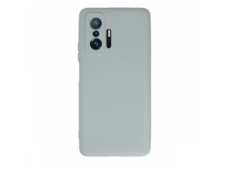 Newface Xiaomi Mi 11T Pro Kılıf Nano içi Kadife Silikon - Buz Mavisi