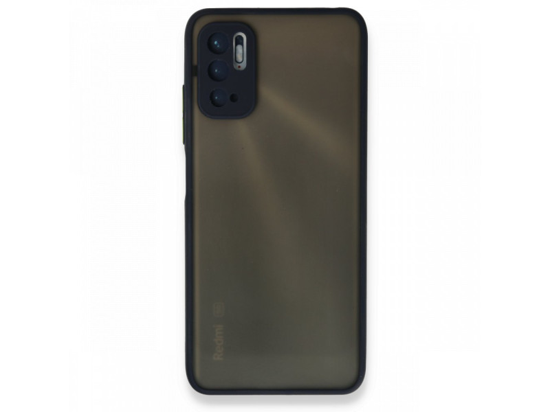 Newface Xiaomi Poco M3 Pro Kılıf Montreal Silikon Kapak - Lacivert