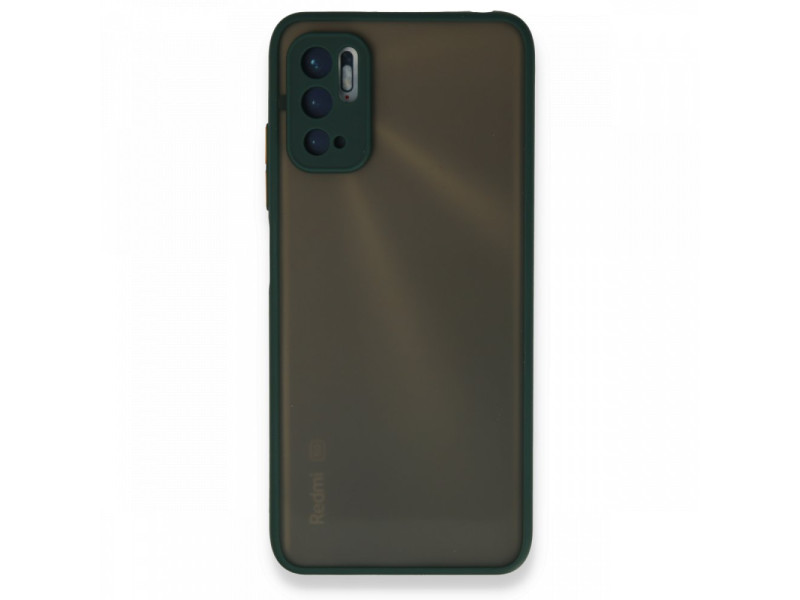 Newface Xiaomi Poco M3 Pro Kılıf Montreal Silikon Kapak - Yeşil