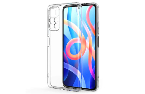 Newface Xiaomi Poco M4 Pro 5G Kılıf Lüx Şeffaf Silikon