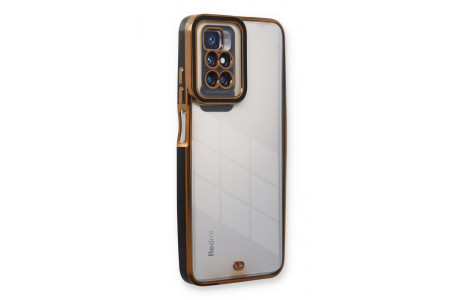 Newface Xiaomi Redmi 10 2022 2022 Kılıf Liva Lens Silikon - Siyah