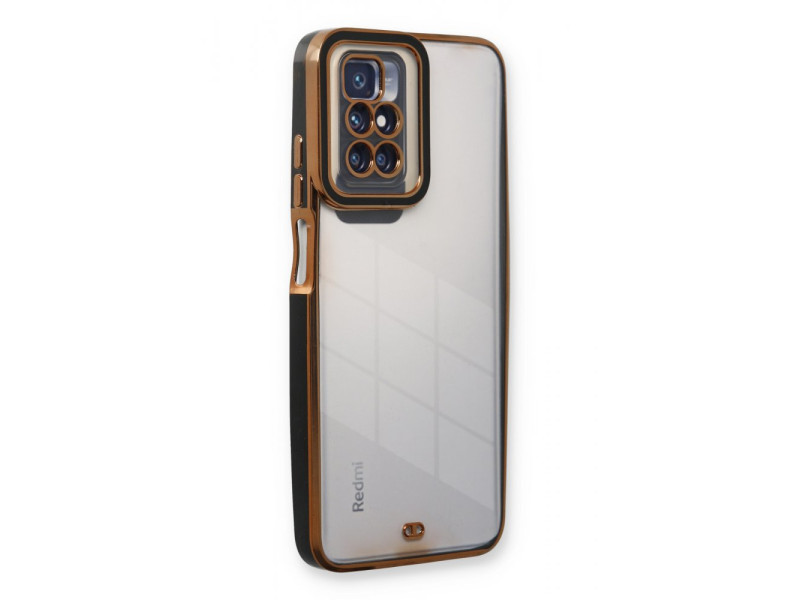 Newface Xiaomi Redmi 10 2022 2022 Kılıf Liva Lens Silikon - Siyah