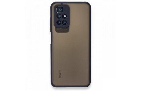 Newface Xiaomi Redmi 10 2022 Kılıf Montreal Silikon Kapak - Lacivert