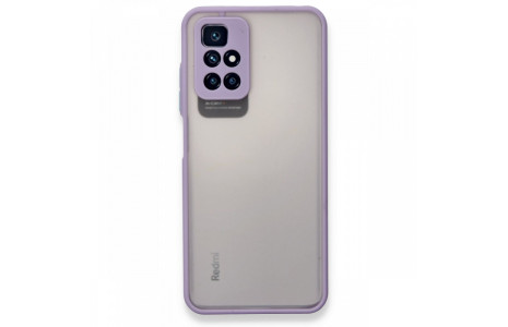 Newface Xiaomi Redmi 10 2022 Kılıf Montreal Silikon Kapak - Mor