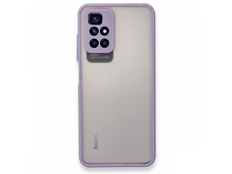 Newface Xiaomi Redmi 10 2022 Kılıf Montreal Silikon Kapak - Mor