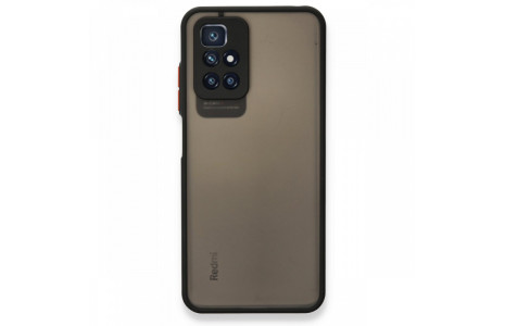Newface Xiaomi Redmi 10 2022 Kılıf Montreal Silikon Kapak - Siyah