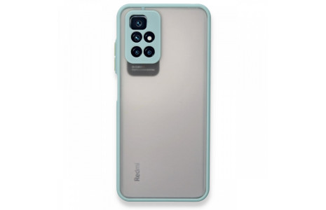 Newface Xiaomi Redmi 10 2022 Kılıf Montreal Silikon Kapak - Turkuaz